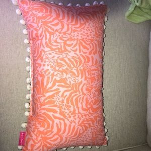 Lilly Pulitzer throw pillow- 2 sided
